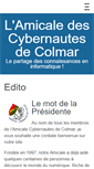Mobile Screenshot of cybernautes.net